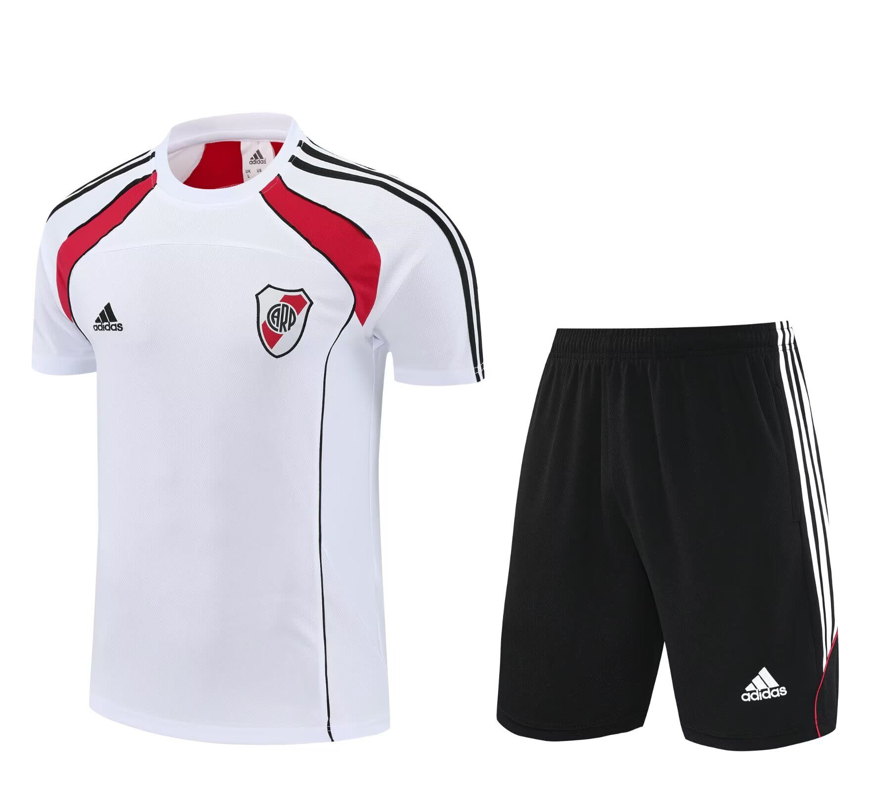 AAA Quality River Plate 25/26 White Training Kit Jerseys